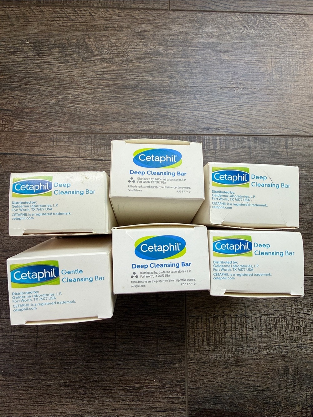 New in packaging Cetaphil Deep Cleansing Bars- 6 bars total